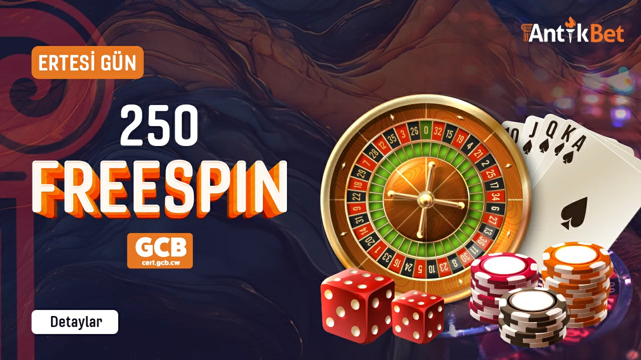 Antikbet Ertesi Gün 250 Freespin