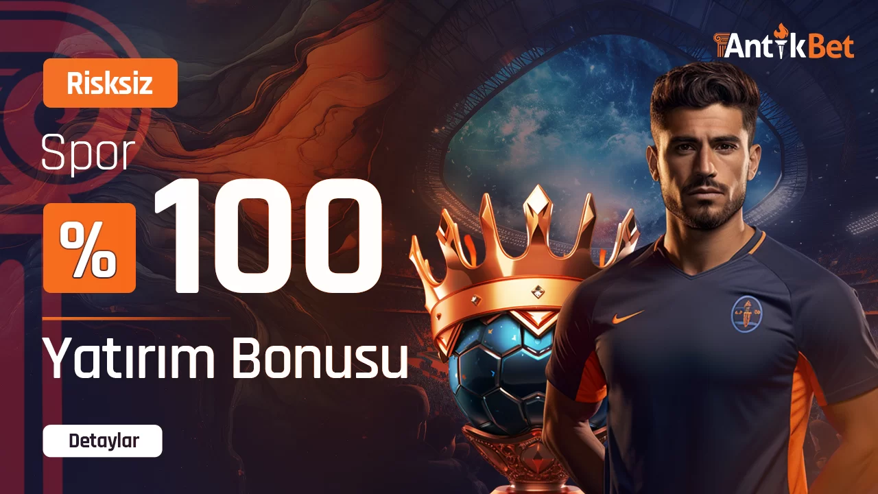 Antikbet %100 Risksiz Spor Bonusu
