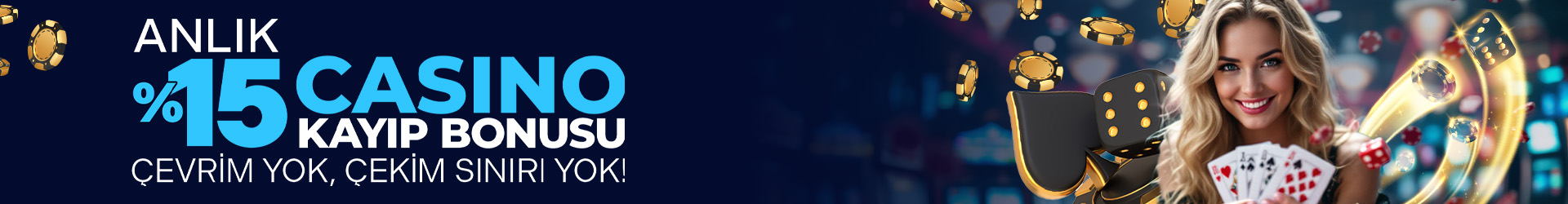 Asyabahis %15 Anlık Casino Kayıp Bonusu