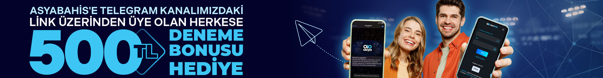 Asyabahis Telegram Özel Deneme Bonusu