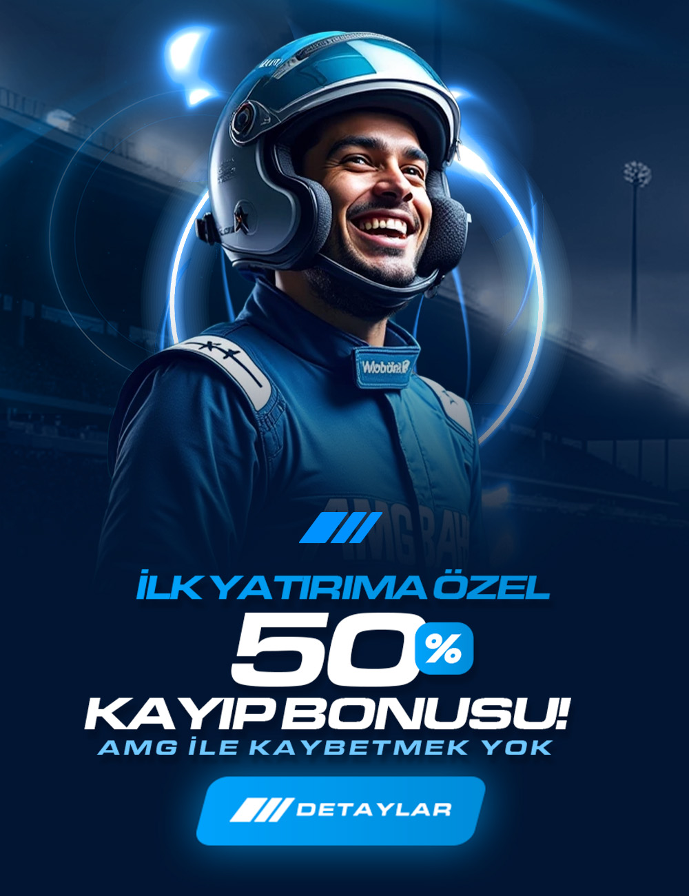 AMG Bahis İlk Yatırıma Özel %50 Kayıp Bonusu