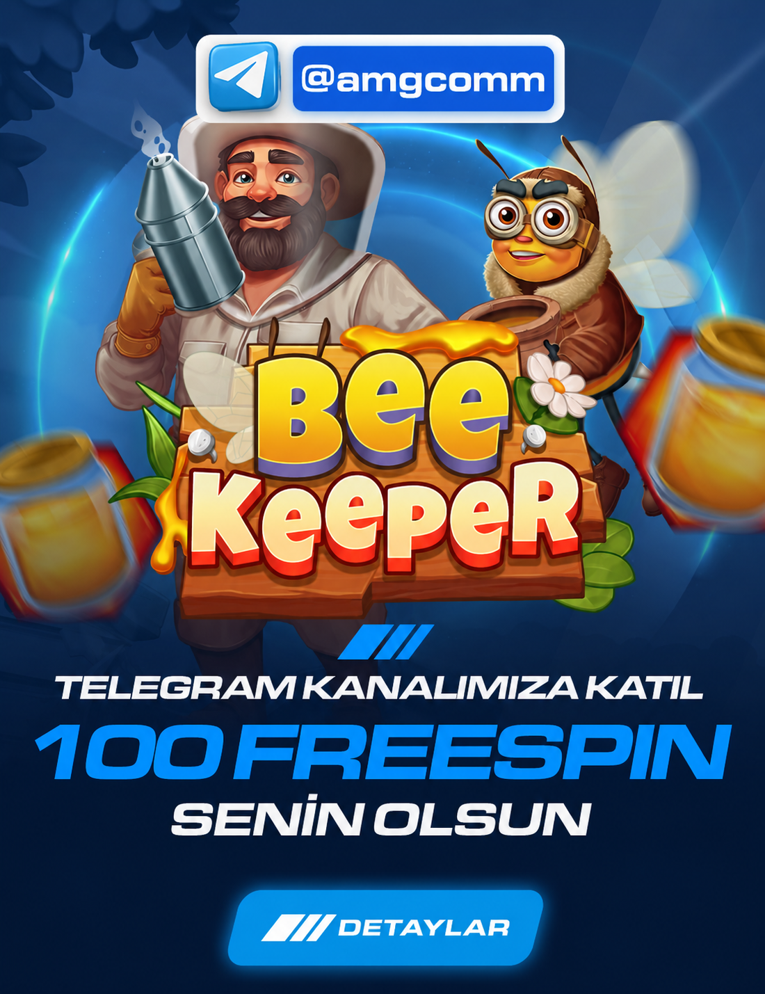 AMG Bahis Telegram Kanalına Katıl 100 Freespin Kazan!