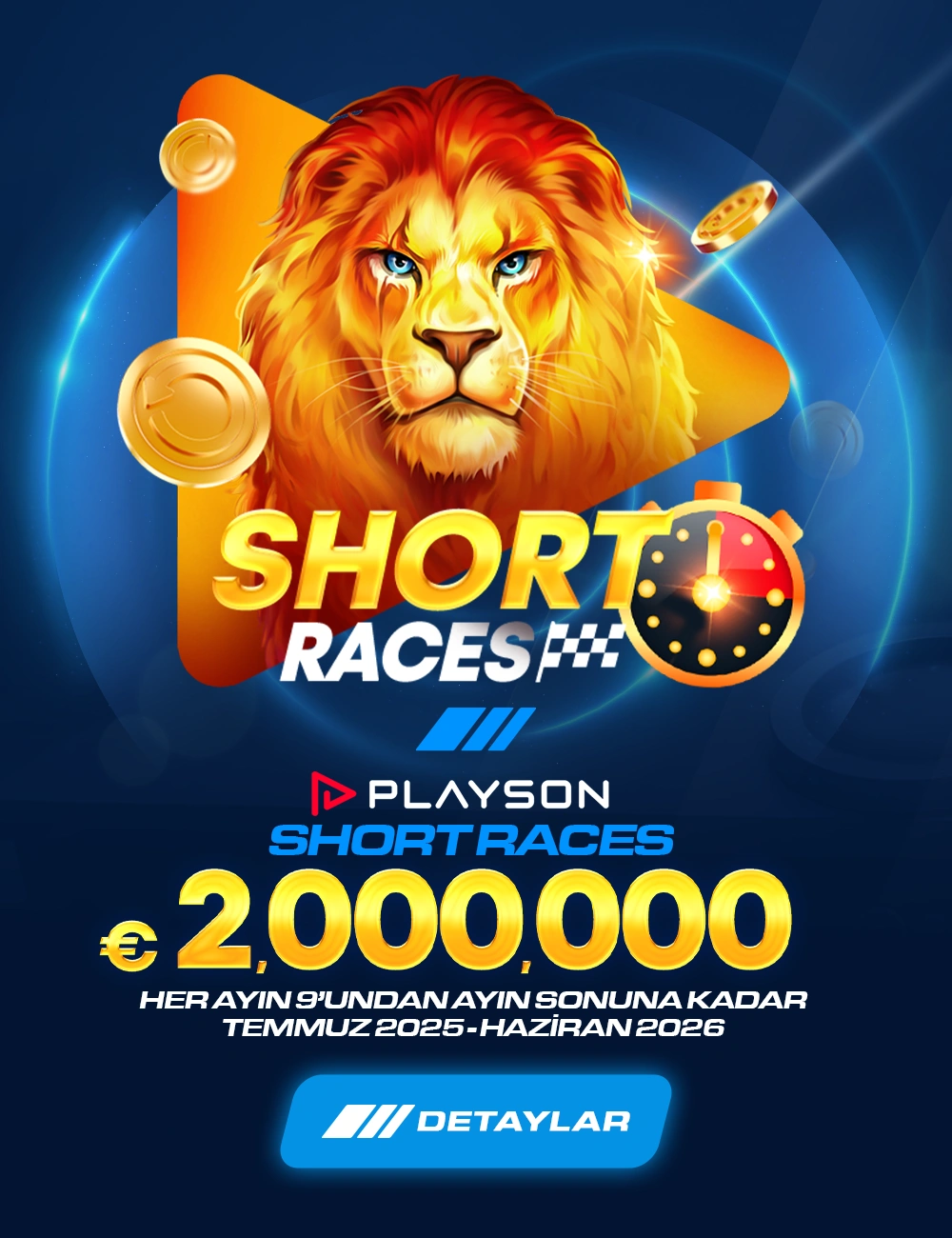 AMG Bahis Playson Short Races Turnuvası