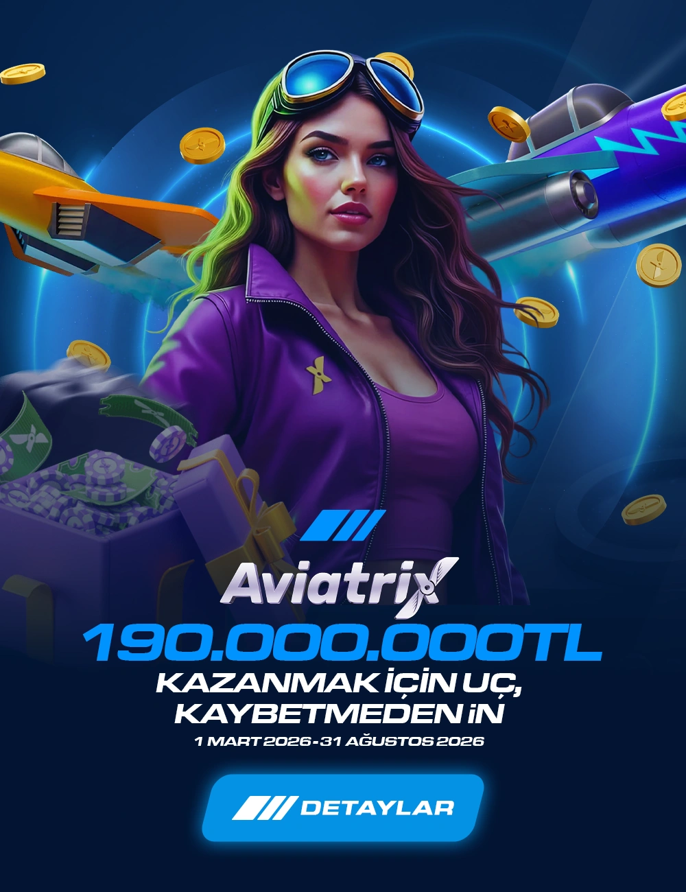 AMG Bahis “Aviatrix İle Kazanmak İçin Uç, Kaybetmeden İn!”