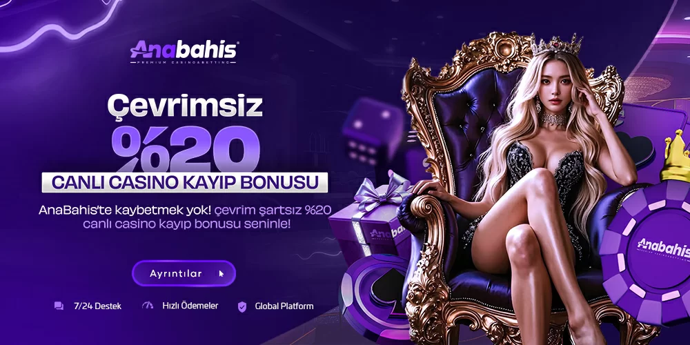 Anabahis %20 Çevrimsiz Kayıp Bonusu