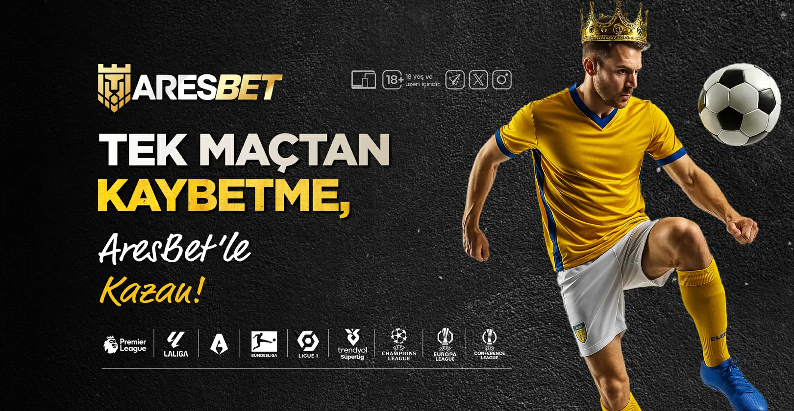 Aresbet Tek Maçtan Kaybetme, Aresbet'le Kazan!