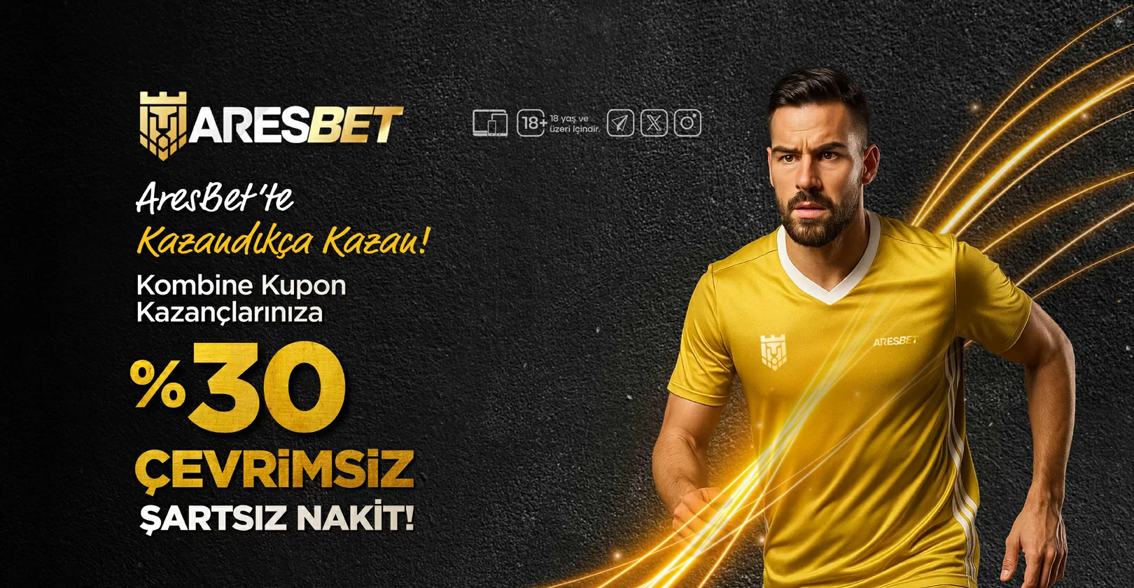 Aresbet %30 Akümülatör Kombine Bonusu