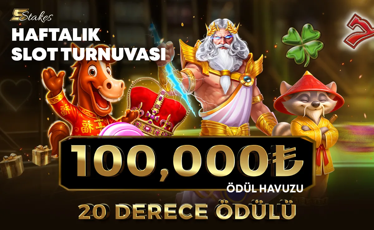 5Stakes Haftalık Slot Turnuvası