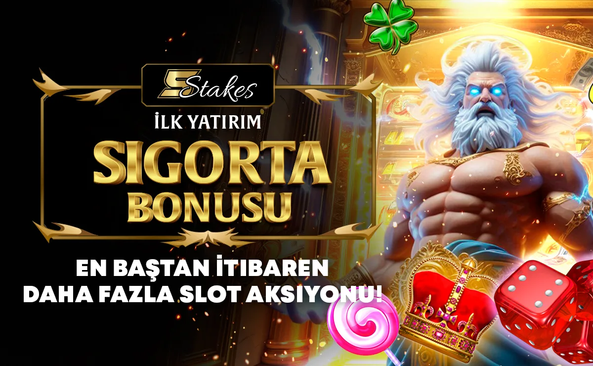 5Stakes İlk Yatırım Sigorta Bonusu