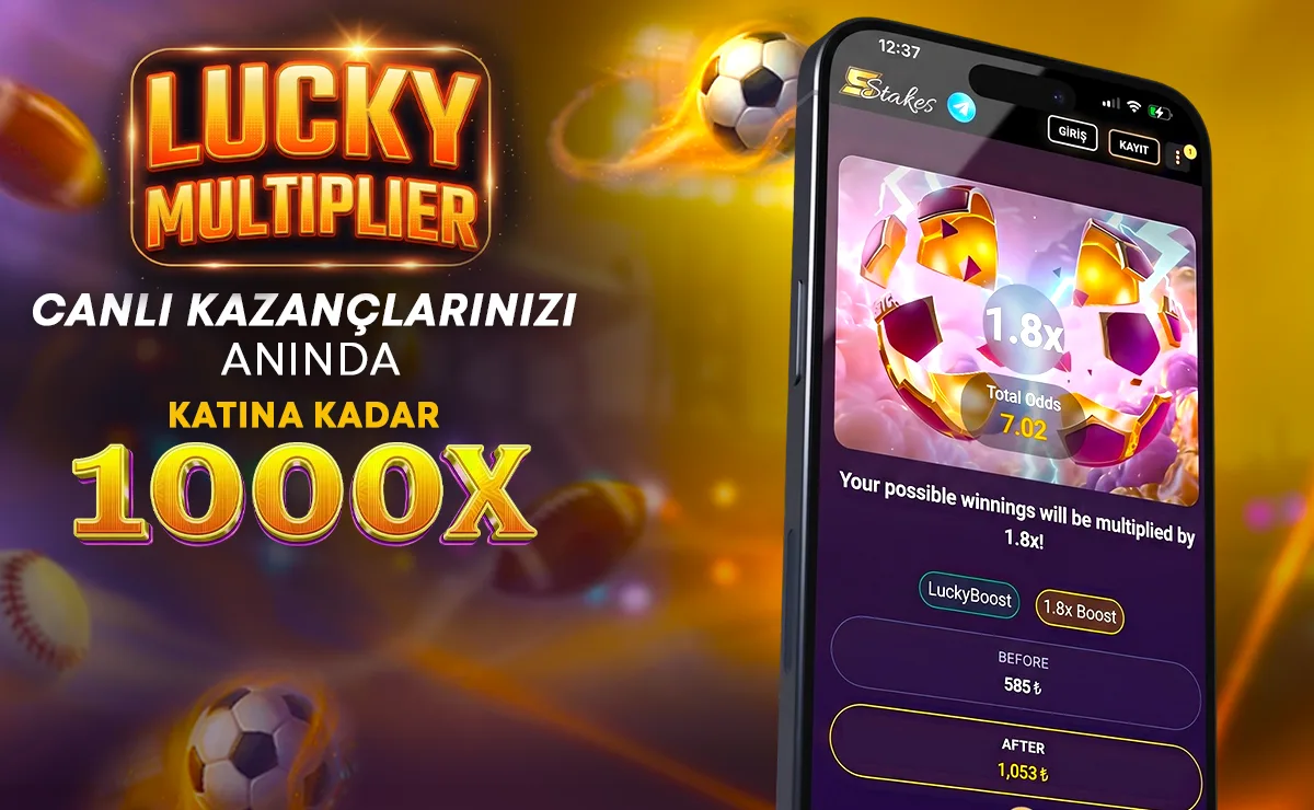5Stakes Lucky Multiplier – Canlı Kazançlarınızı Anında 1000 Katına Kadar Artırın
