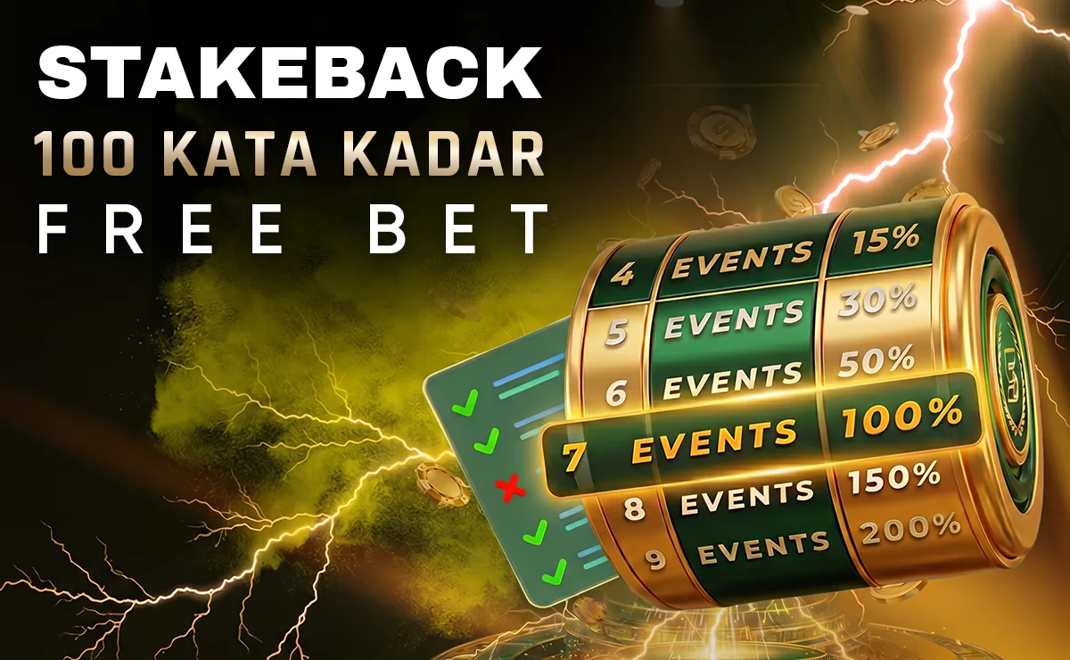 5Stakes 1 Etkinlik Kaybı Kombine Bahis Teklifi