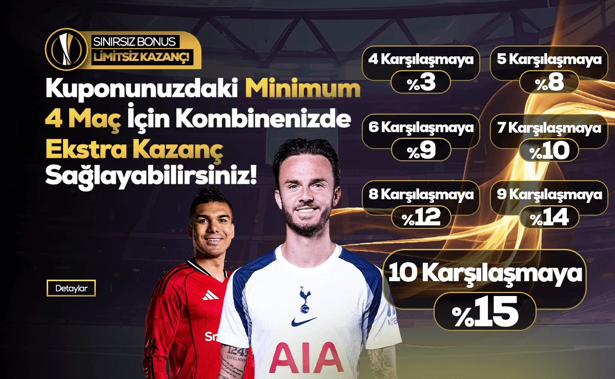 Avrupabet %15'e Varan Kombine Bonusu!