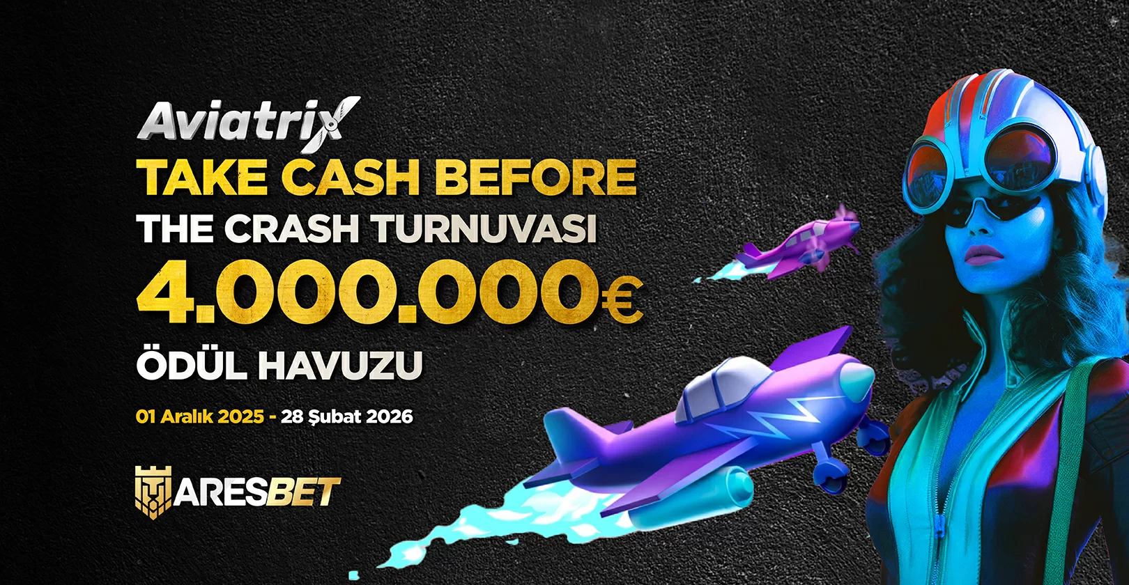 Aresbet Kazanmak İçin Üç, Kaybetmeden İn!